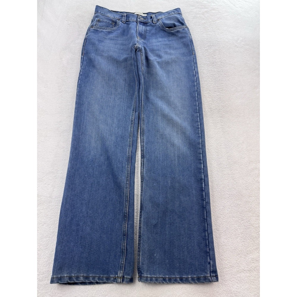 Levis 505 Jeans Men 28x28  Blue Regular Fit Perfect Fade Denim Straight 16 Reg.
